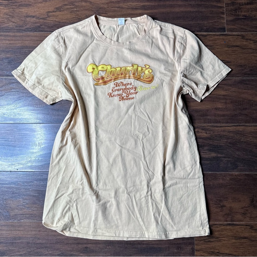 Churly's Where Everybody Knows Your Name Graphic Short Sleeve Shirt